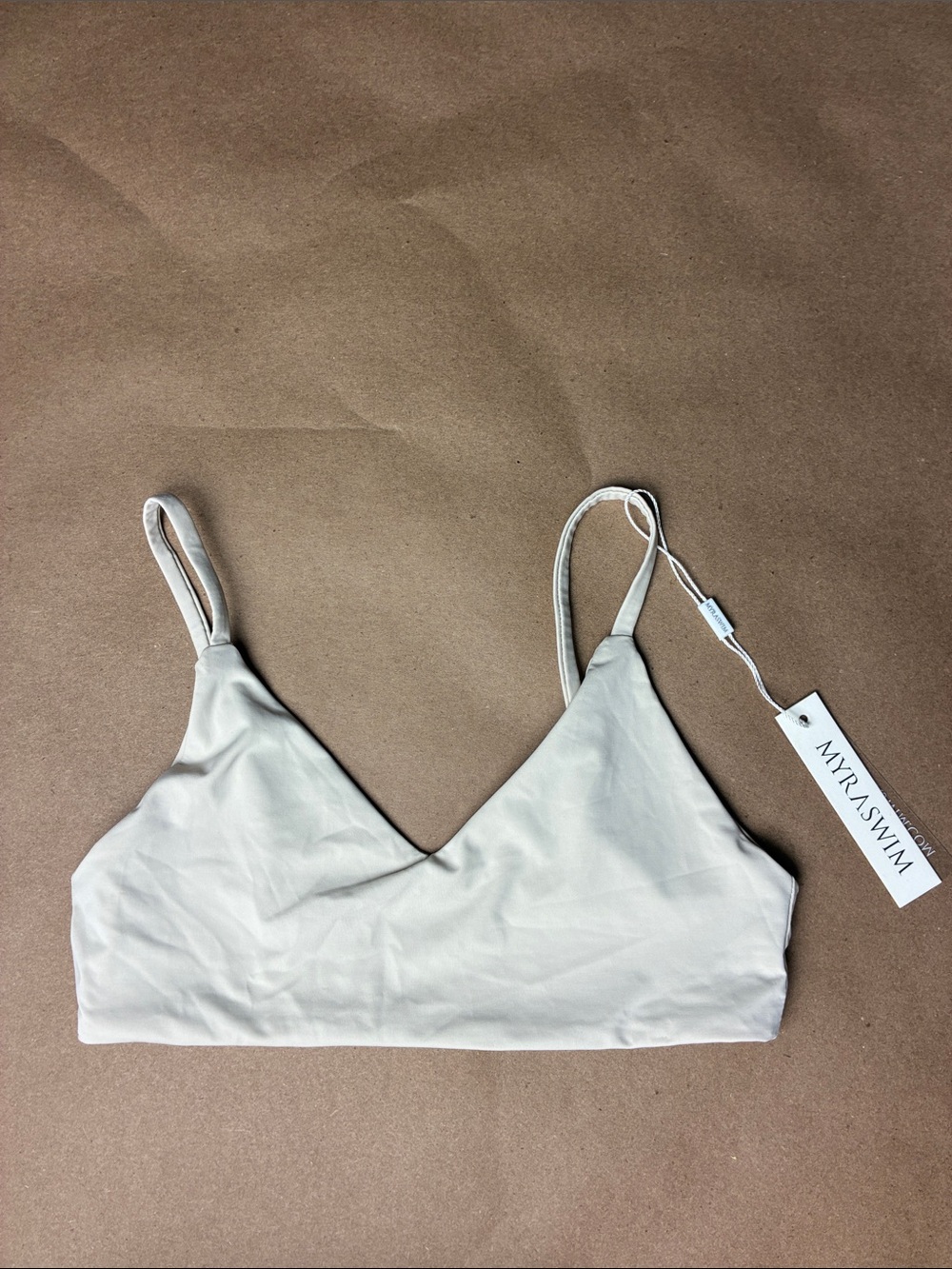 Myra Swim Bralette Seamless Swim Top Only NWT